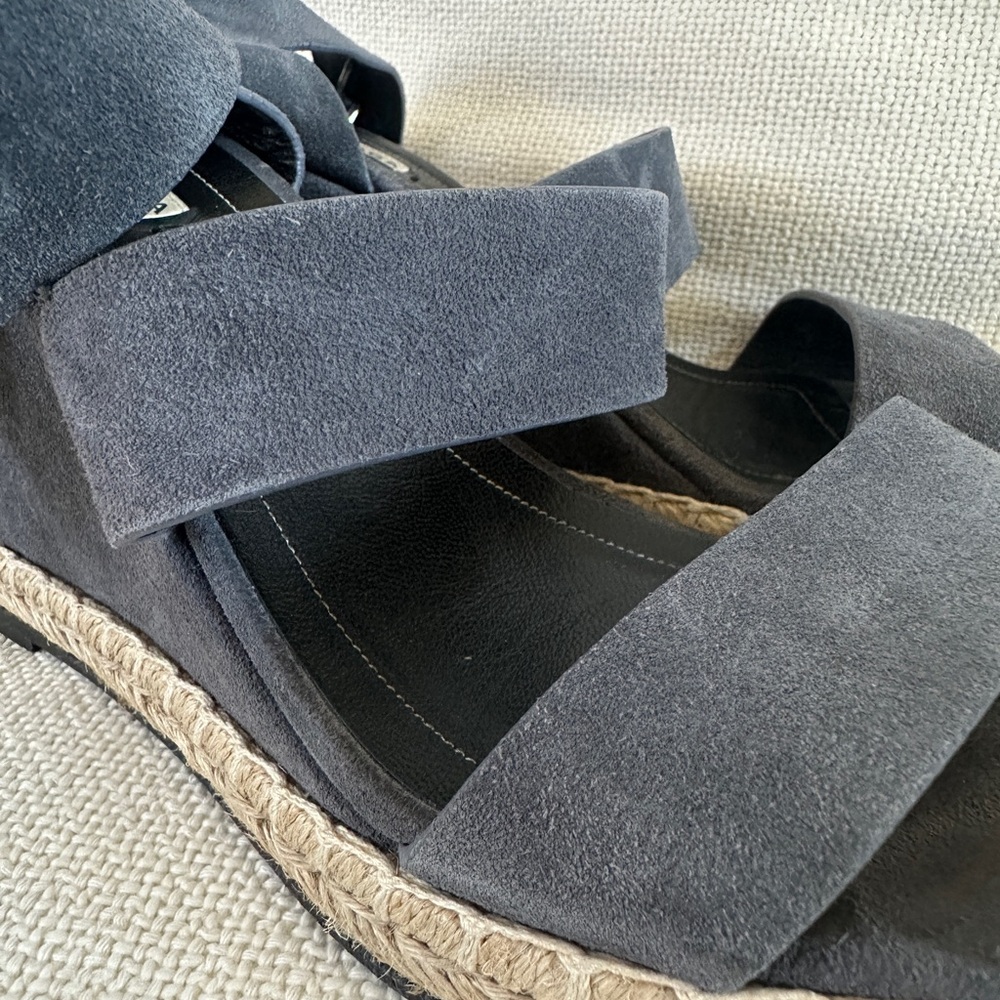 Balenciaga Black Wedge Sandals - Picture 6 of 10